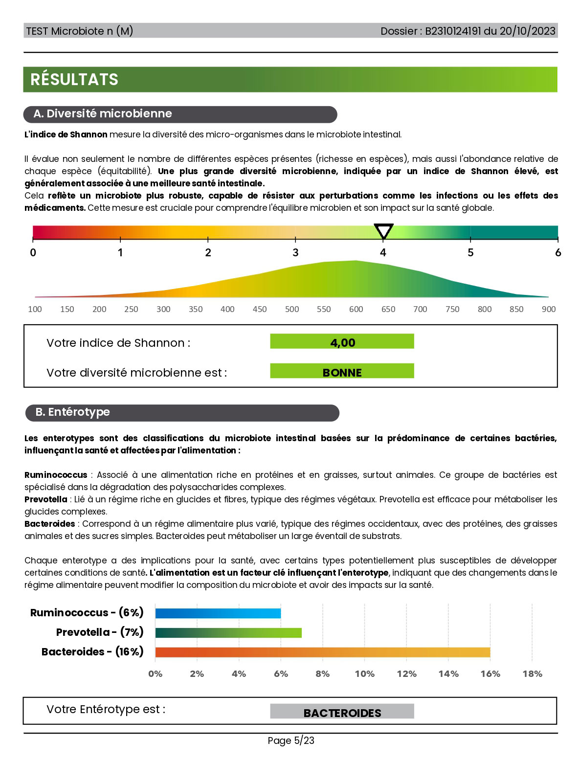 Microbiote intestinal par WGS
